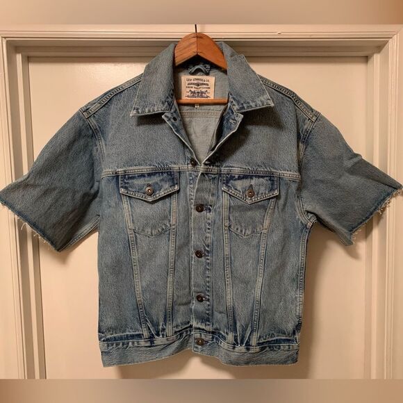Levi’s Made & Crafted Field Trucker Jacket Women’s Size Small NWT - Picture 2 of 8
